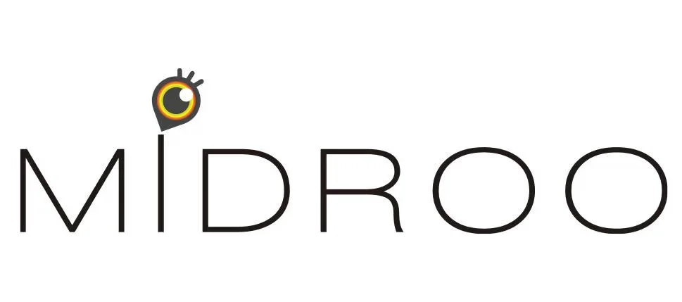 Midroo brand logo in clean vector style, suitable for product packaging, website display, and branding use.